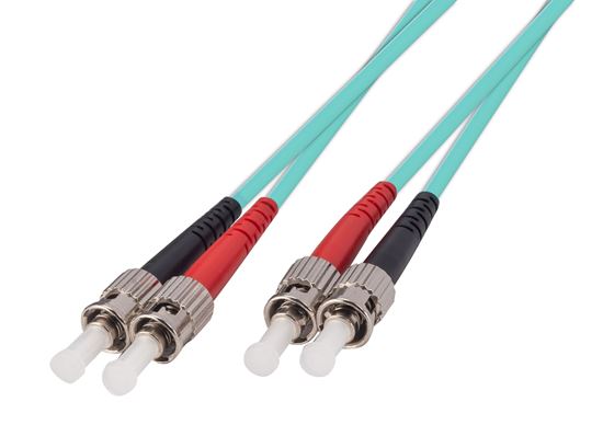 DYNAMIX 4M 50u ST/ST OM3 Fibre Lead (Duplex, Multimode) Dynamix — view 2