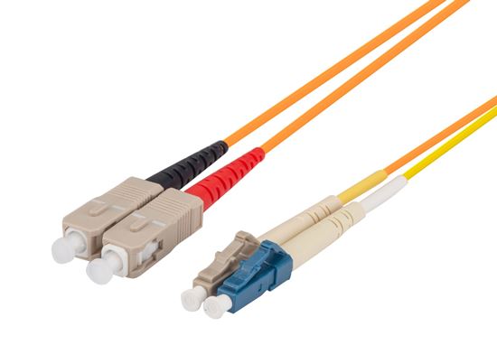DYNAMIX 2M LC/SC Mode Conditioning Lead. Single-Mode transmit on LC Dynamix — view 2