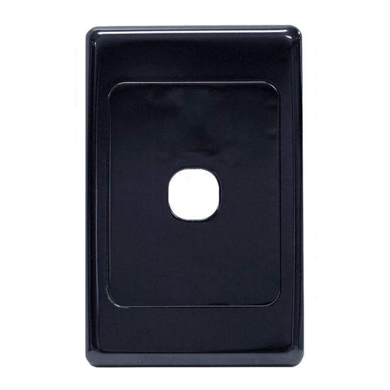 AMDEX Switch Plate ONLY. 1 Gang Wall Face Plate (Accepts Clipsal amdex — view 2