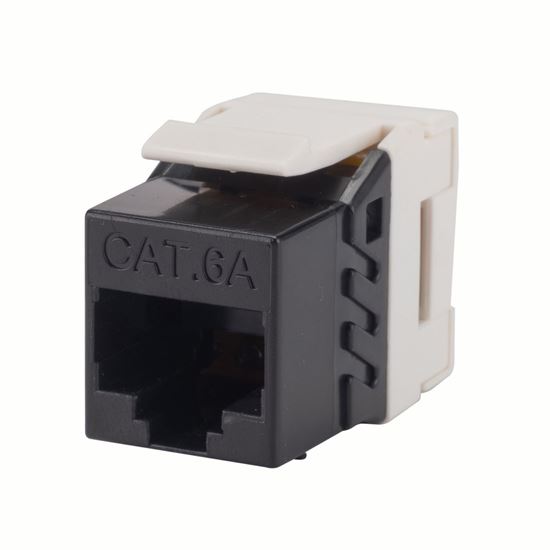 DYNAMIX Slimline Cat6A UTP jack. Colour Black Dynamix — view 2