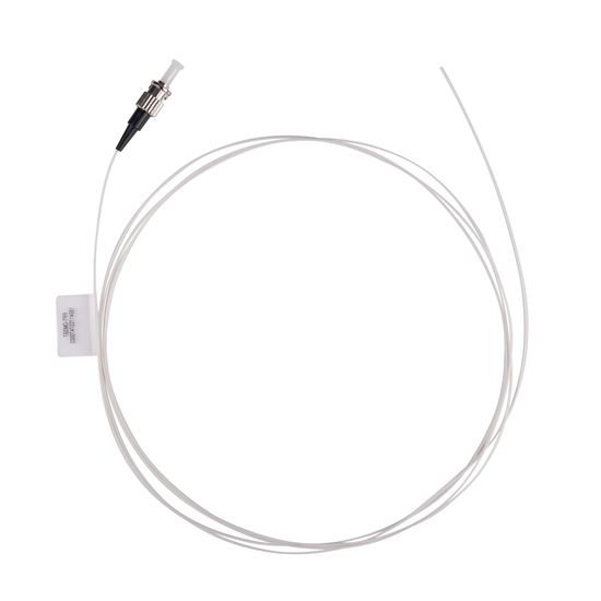 DYNAMIX 2M ST Pigtail OM3 1x Piece White, 900um Multimode Fibre, Dynamix — view 2