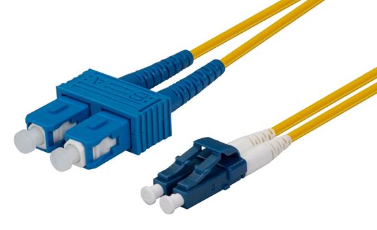 DYNAMIX 0.5M 9u LC/SC Duplex Single Mode G657A1 Bend Insensitive Dynamix — view 2