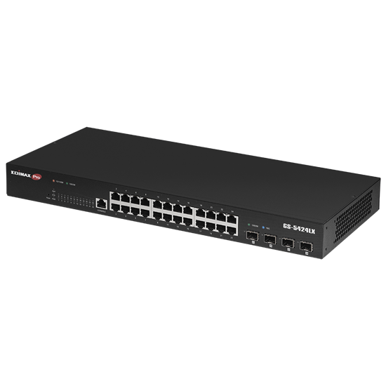 EDIMAX 28 Port Gigabit Web Smart Rack-mount Switch. Edimax — view 2