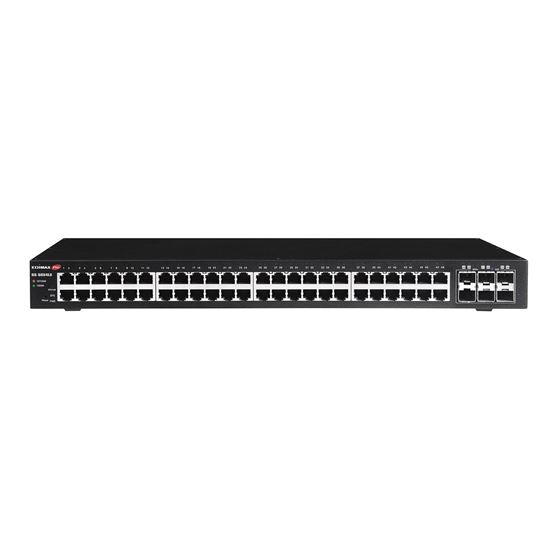 EDIMAX 54 Port Gigabit Web Smart Switch with 6x SFP+ 10G Ports Edimax — view 2