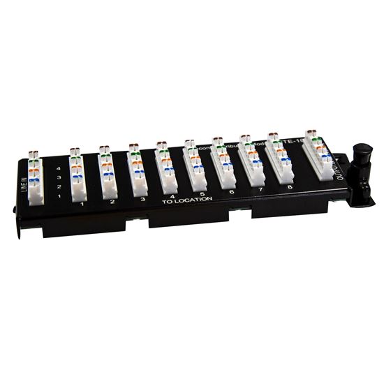 DYNAMIX 8 Port 110 Punch Down Telco Distribution Module for HWS Dynamix — view 2