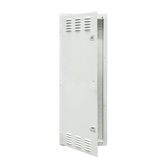 DYNAMIX 42' FTTH Network Enclosure Recessed Wall Mount with Vented Lid Dynamix — view 2