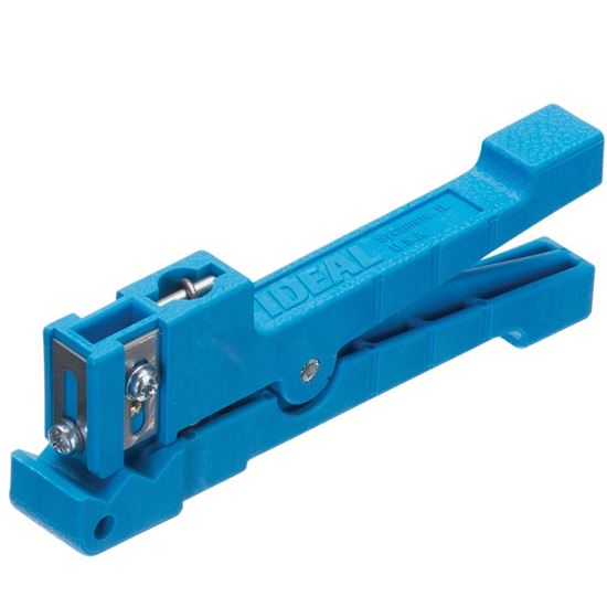 IDEAL INDUSTRIES Blue Adjustable Blade Ringer Stripper up to 6.4mm Ideal Industries — view 2