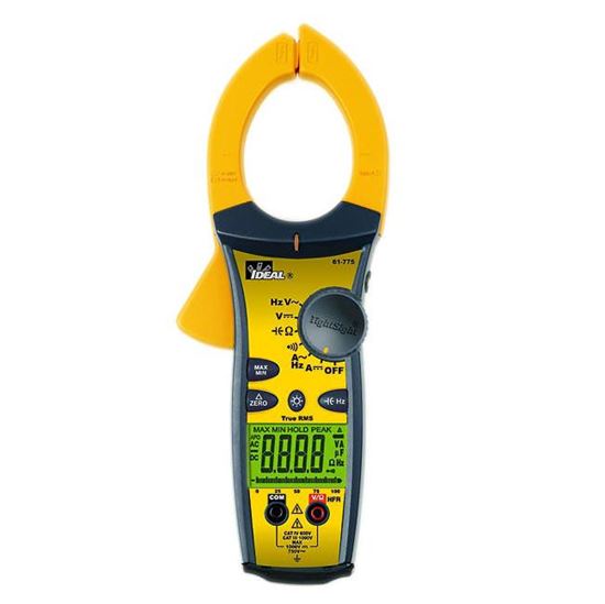 IDEAL INDUSTRIES 1000A AC/DC TRMS TightSight Clamp Meter. CAT IV 600V Ideal Industries — view 2