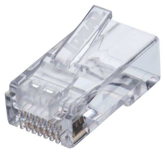 IDEAL INDUSTRIES CAT6 UTP RJ45 Push Through Plug. Pack of 50. Ideal Industries — view 2