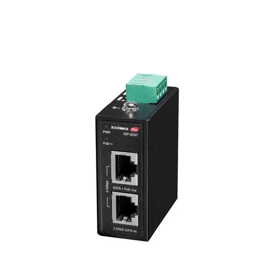EDIMAX Industrial 2.5 Gigabit PoE++ 90W Power Injector. Edimax — view 1