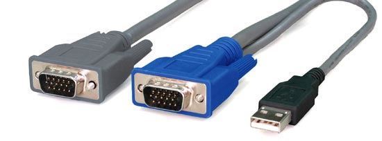 REXTRON 1.8m, 2-to-1 USB KVM Switch Cable. Rextron — view 2