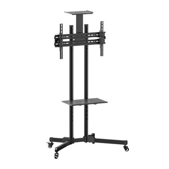 BRATECK  32'-70' Economy TV Trolley Adjustable TV Height with Metal Brateck — view 2