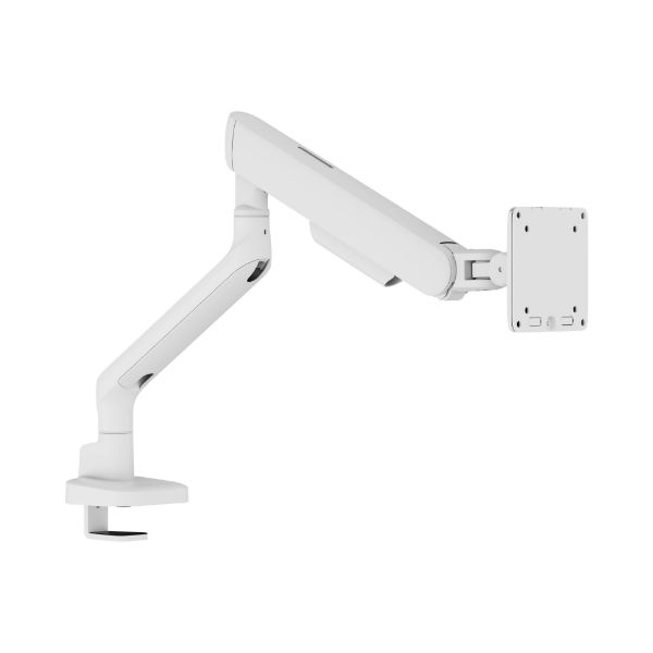 17"-35" Elite Single Screen Mechanical Spring Monitor Arm. Max Load 11Kgs, White Brateck — view 2
