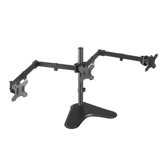 BRATECK 13"-27" Triple Monitor Economy Desk Mount Stand. Brateck — view 2