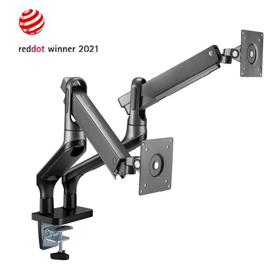 BRATECK 17'-32' Premium Aluminium Dual Spring-Assisted Desk Mount Brateck — view 2