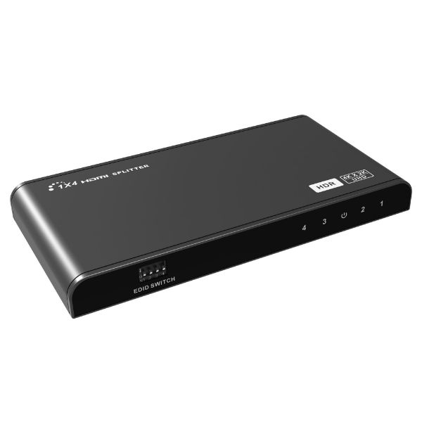 1-In-4-Out HDMI Splitter W/ HDR & EDID. UHD Res Up To 4K2K@30/60Hz Lenkeng — view 2