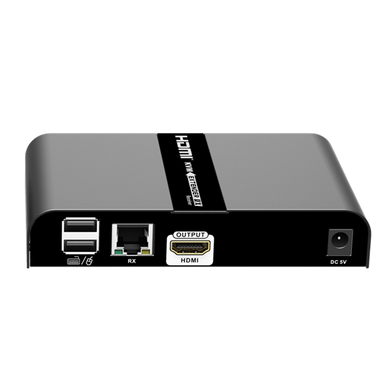 LENKENG 4K HDMI Extender with KVM Support Over Single CAT6/6A/7 Cable Lenkeng — view 2