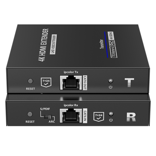 LENKENG HDMI 2.0 POC Extender Over Cat6/6a. Supports up to 4K@60Hz Lenkeng — view 1