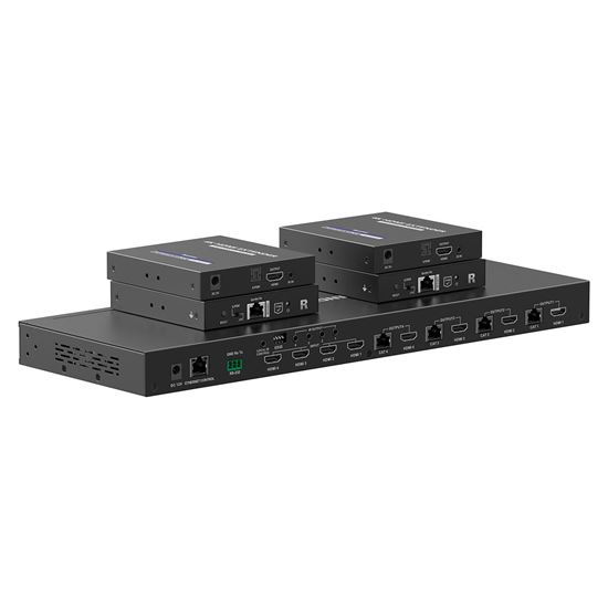 LENKENG 4-In-4-out  HDMI Extender Kit Matrix Switch. Lenkeng — view 2