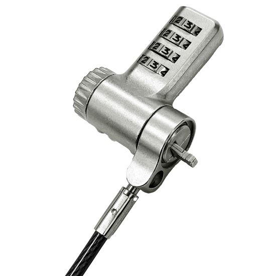 DYNAMIX 2m Universal One-for-All Locking Security Cable with 4-Digit Dynamix — view 1