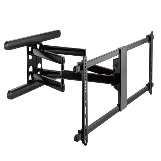 BRATECK 43-90" Premium Full Motion TV Wall Mount Bracket with Free Brateck — view 2