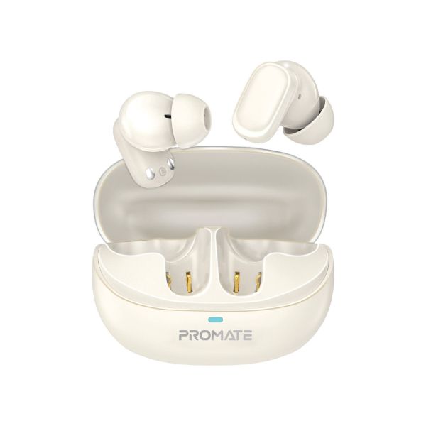 In-Ear HD TWS BT Earbuds Intellitouch & 400mAh Charging Case. Ergonomic Fit Promate — view 2