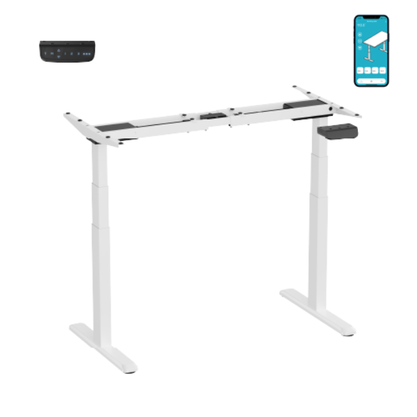 Pro Smart Dual-Motor Sit Stand Desk W/ Intelligent APP Control. Programmable Height BRATECK — view 2