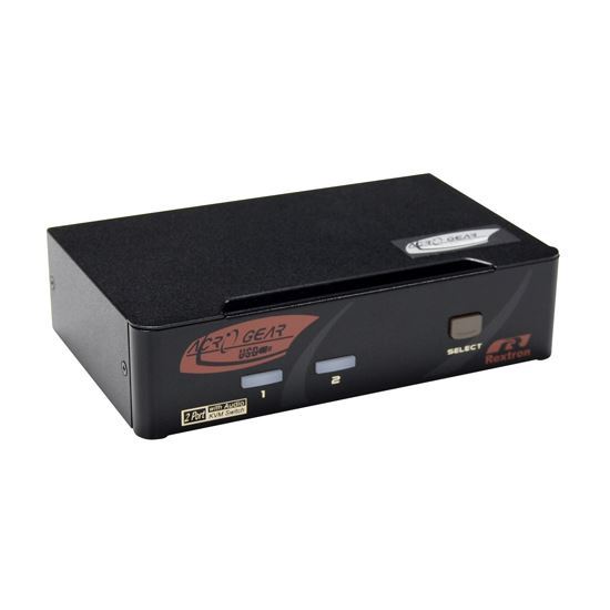 REXTRON 2 Port HDMI USB KVM Switch with Audio. USB Console. Full Rextron — view 2