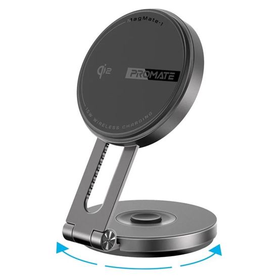 PROMATE 15W Qi2 Extending Magnetic Wireless Charging Mount. promate — view 2