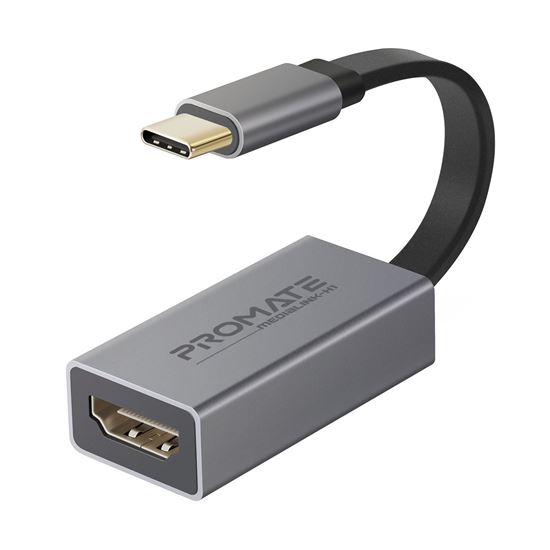 PROMATE USB-C to HDMI Adapter. Supports up to 4K@30Hz. Plug & promate — view 2