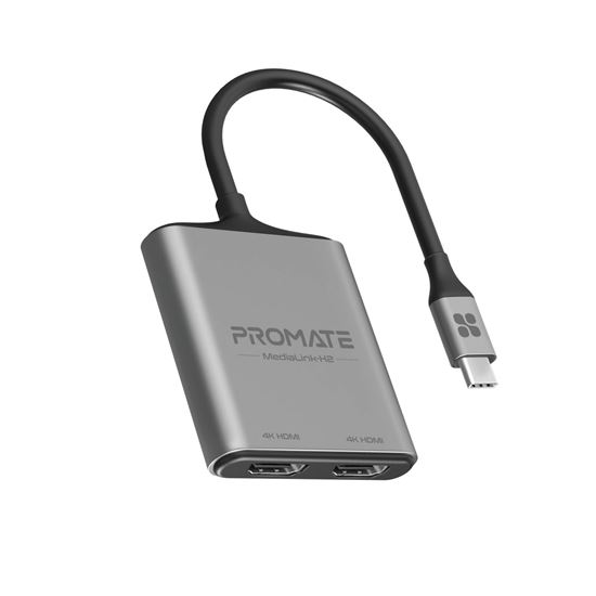 PROMATE 4K USB-C Connector to Dual HDMI Adapter. Promate — view 2