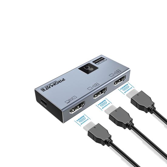 PROMATE HDMI Switch with Smart Touch Control. Includes 1x HDMI Promate — view 2