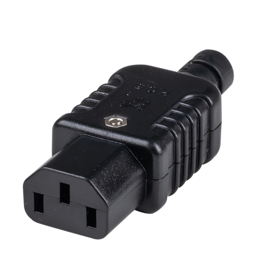 DYNAMIX Re-wire able IEC Female C13 10A trailing socket. Termination: Dynamix — view 2