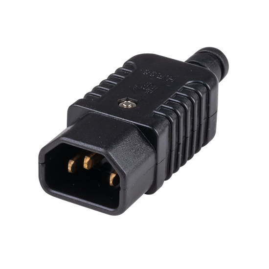 DYNAMIX Re-wire able IEC Male C14 10A plug. Termination: Dynamix — view 2