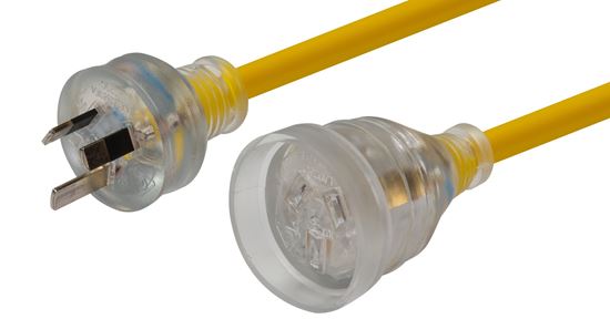 DYNAMIX 25M 240v Heavy Duty Power Extension Lead (3 Core 1.0mm) Dynamix — view 2