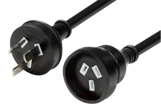 DYNAMIX 2M 240v 10A Standard Duty Power Extension Lead Dynamix — view 2