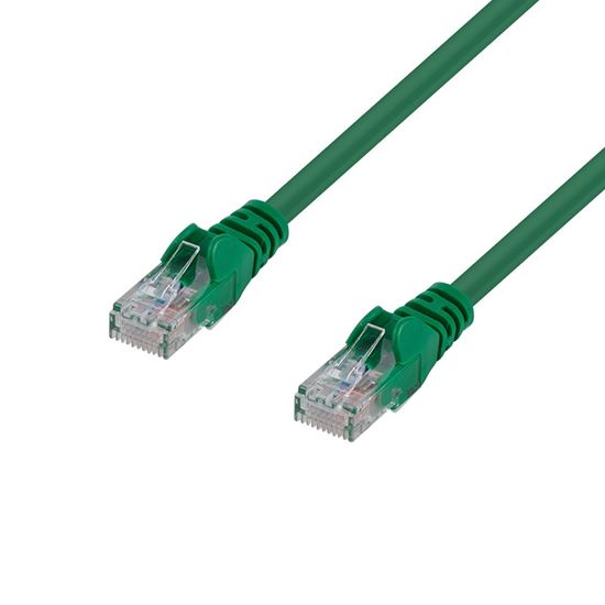 DYNAMIX 0.5m Cat6 Green UTP Patch Lead (T568A Specification) 250MHz Dynamix — view 2