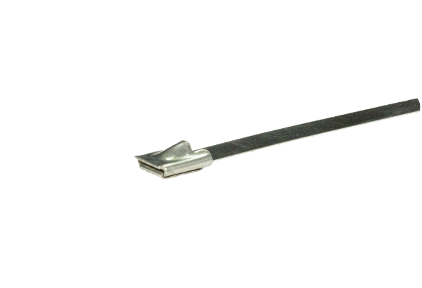 8 X 360mm 316L Stainless Steel Cable Ties Pack Of 50 1335N/136kgs Tensile Strength POWERFORCE — view 2