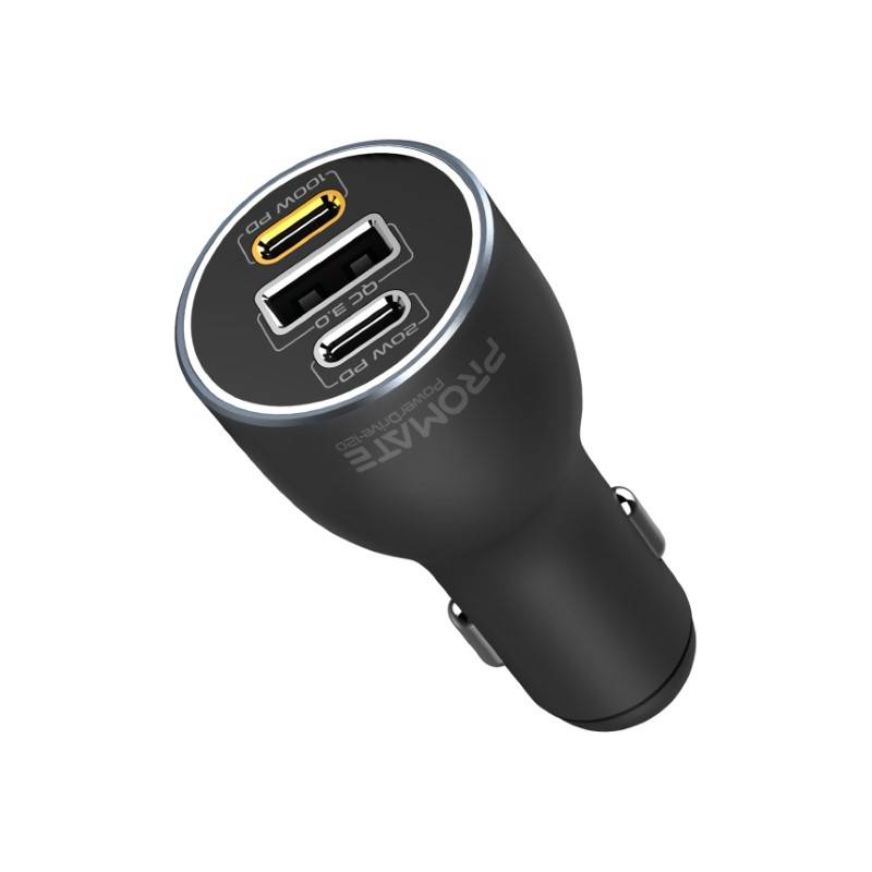 PROMATE 120W PD In-Car Phone, Tablet, Notebook/Macbook Charger. Promate — view 2