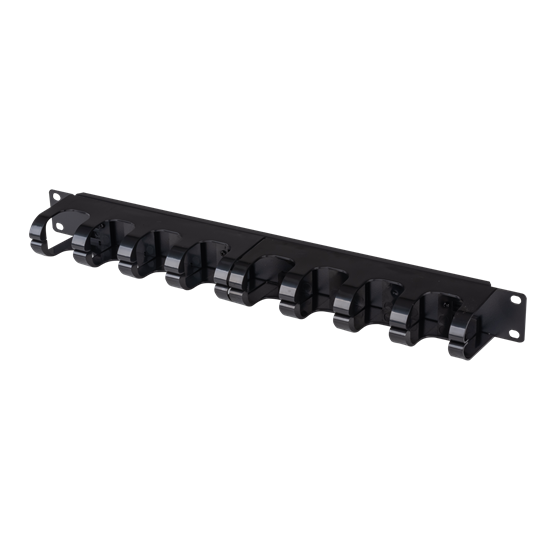 DYNAMIX 19' Cable Management Bar. Supplied with Cage Nuts. Dynamix — view 2