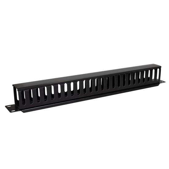 DYNAMIX 19' Plastic Finger Cable Management Bar. Supplied with Cage Dynamix — view 2