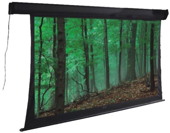 BRATECK 108' Deluxe Tab-tensioned, Electric Projector Screen. Matte Brateck — view 2