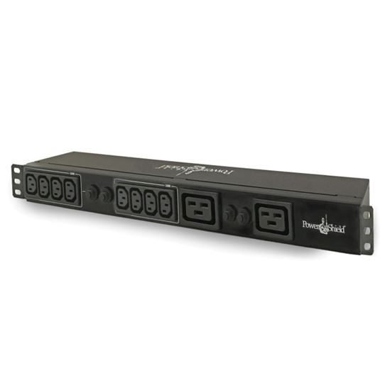 POWERSHIELD 10-Port 1RU Horizontal Power Rail with Hardwired Input Powershield — view 2