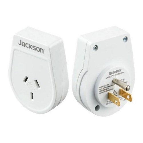 JACKSON Slim Outbound Travel Adaptor for use in USA/Canada. Jackson — view 2