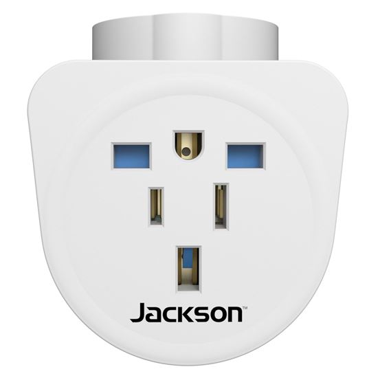 JACKSON Inbound Travel Adaptor with Surge Protection. Converts US/ Jackson — view 2