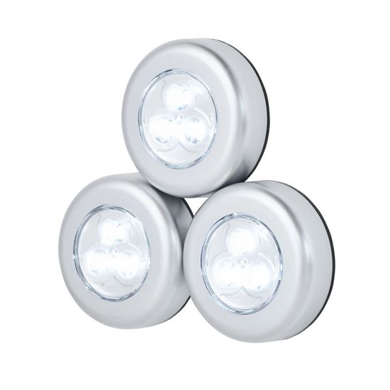 JACKSON Triple Pack LED Push Light. 3 x AAA Batteries per Light Jackson — view 2