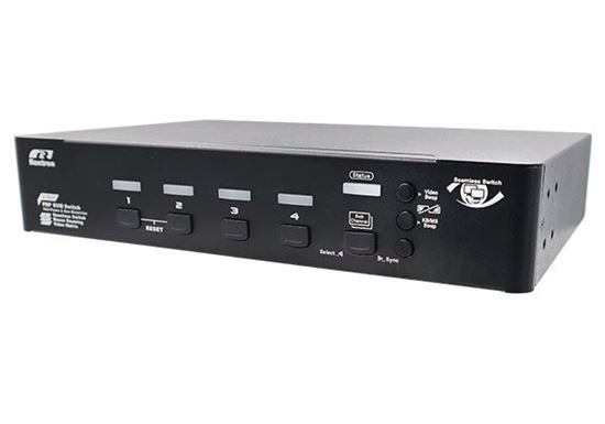 REXTRON 4-Port Seamless True 4K KVM Switch with Video Matrix, PbP Mode, Rextron — view 2