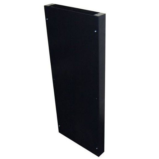 DYNAMIX 650mm Chimney for SR & ST Series Network Cabinet. Dimensions: Dynamix — view 1