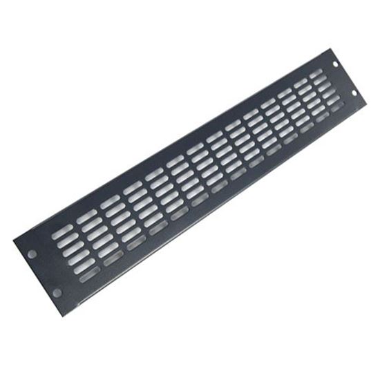 DYNAMIX 2RU Vented Blanking Panel. Black Colour Dynamix — view 2