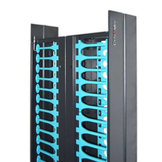 DYNAMIX Dual 300mm wide finger duct cable management Panels for Dynamix — view 2
